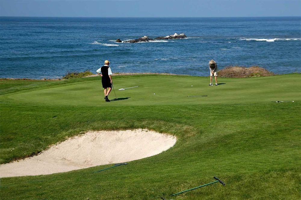 Enjoy Coquimbo Hotell Eksteriør bilde Golfers at the 7th green