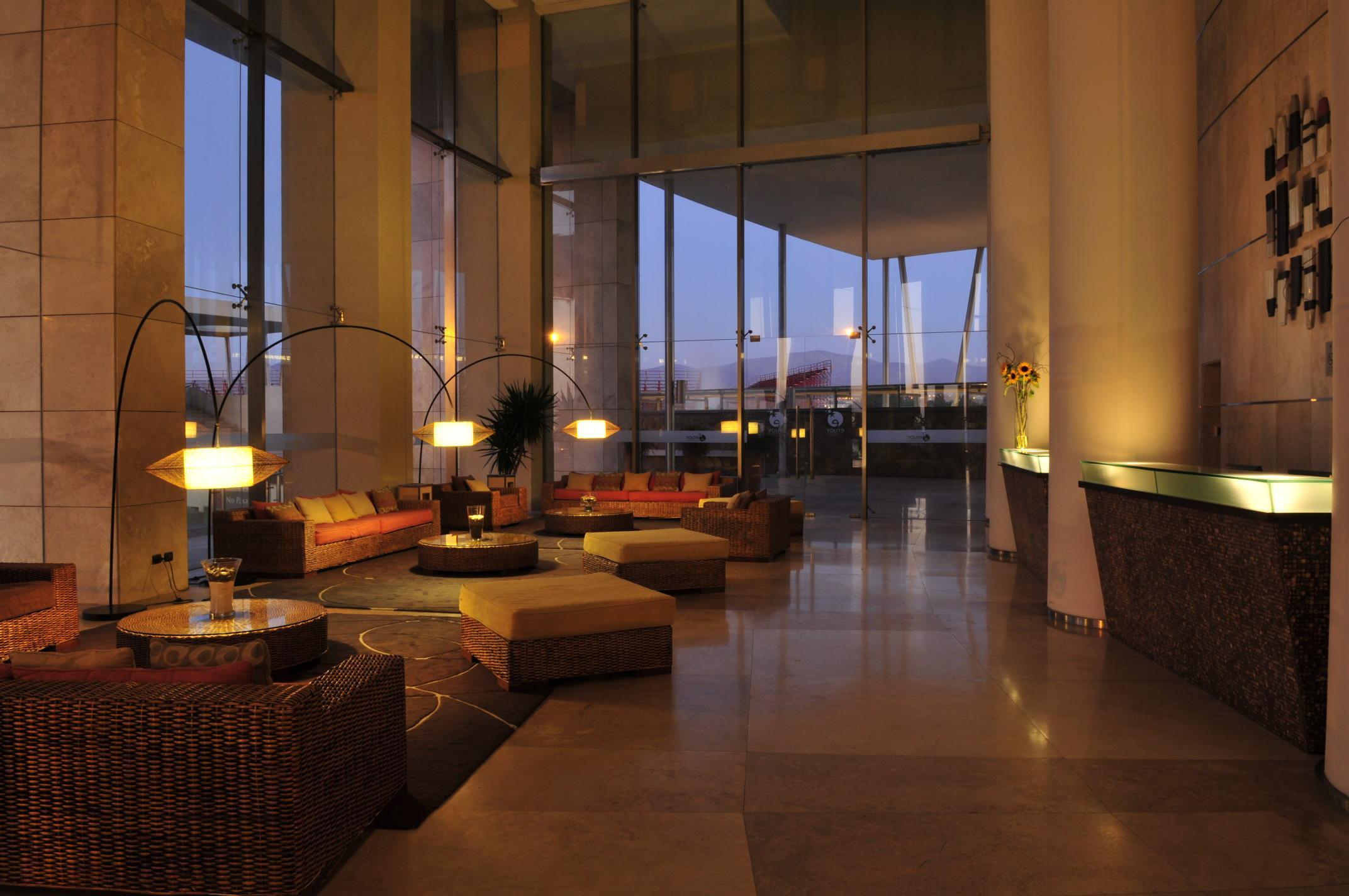 Enjoy Coquimbo Hotell Eksteriør bilde The lobby of the hotel